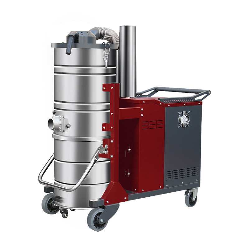 黑河坦洁380V 双桶手动反吹工业吸尘器X8系列